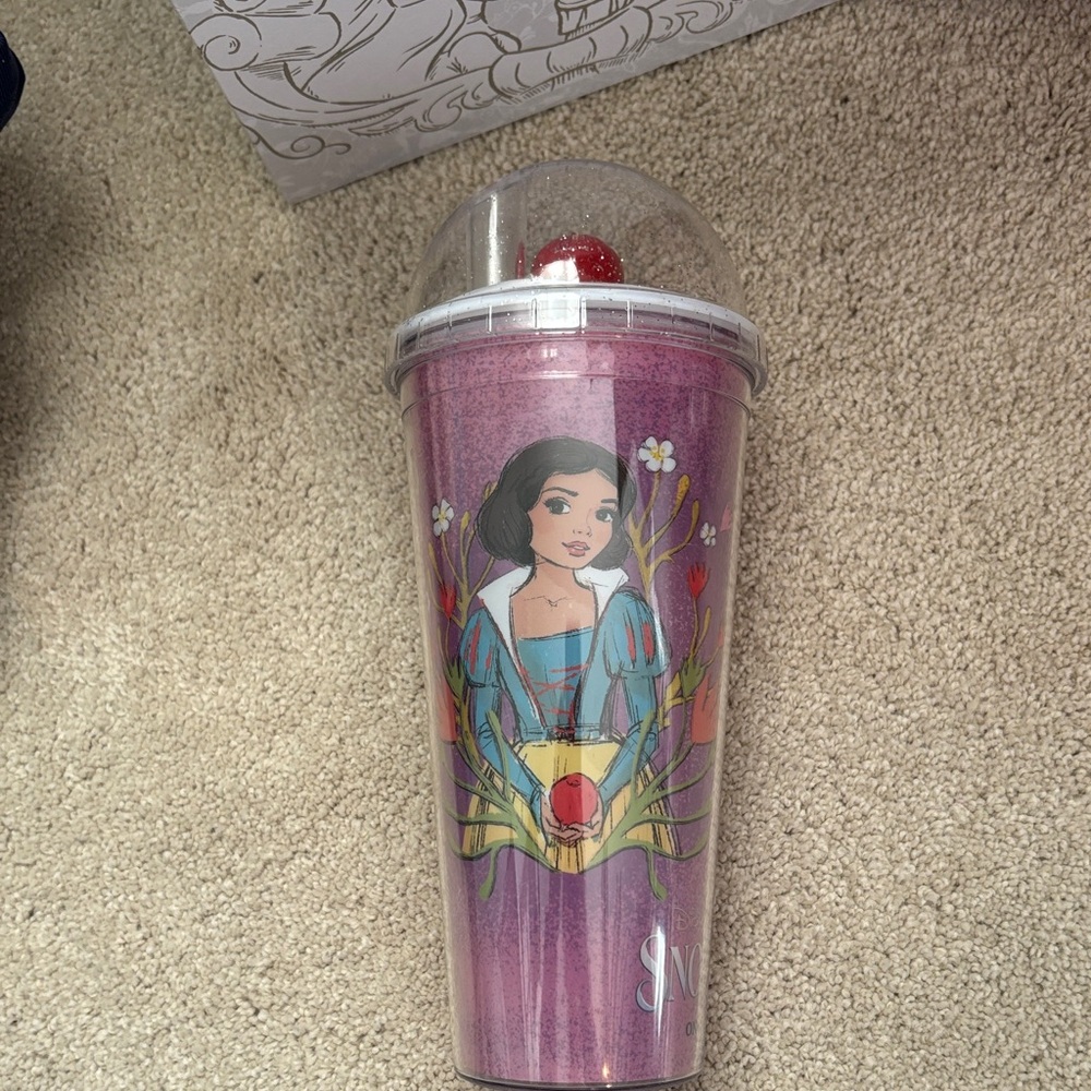 Snow White Tumbler from movie theater.